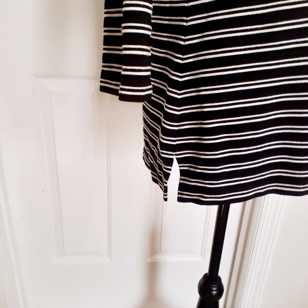 St John Square Neck Striped Top - Picture 6 of 11